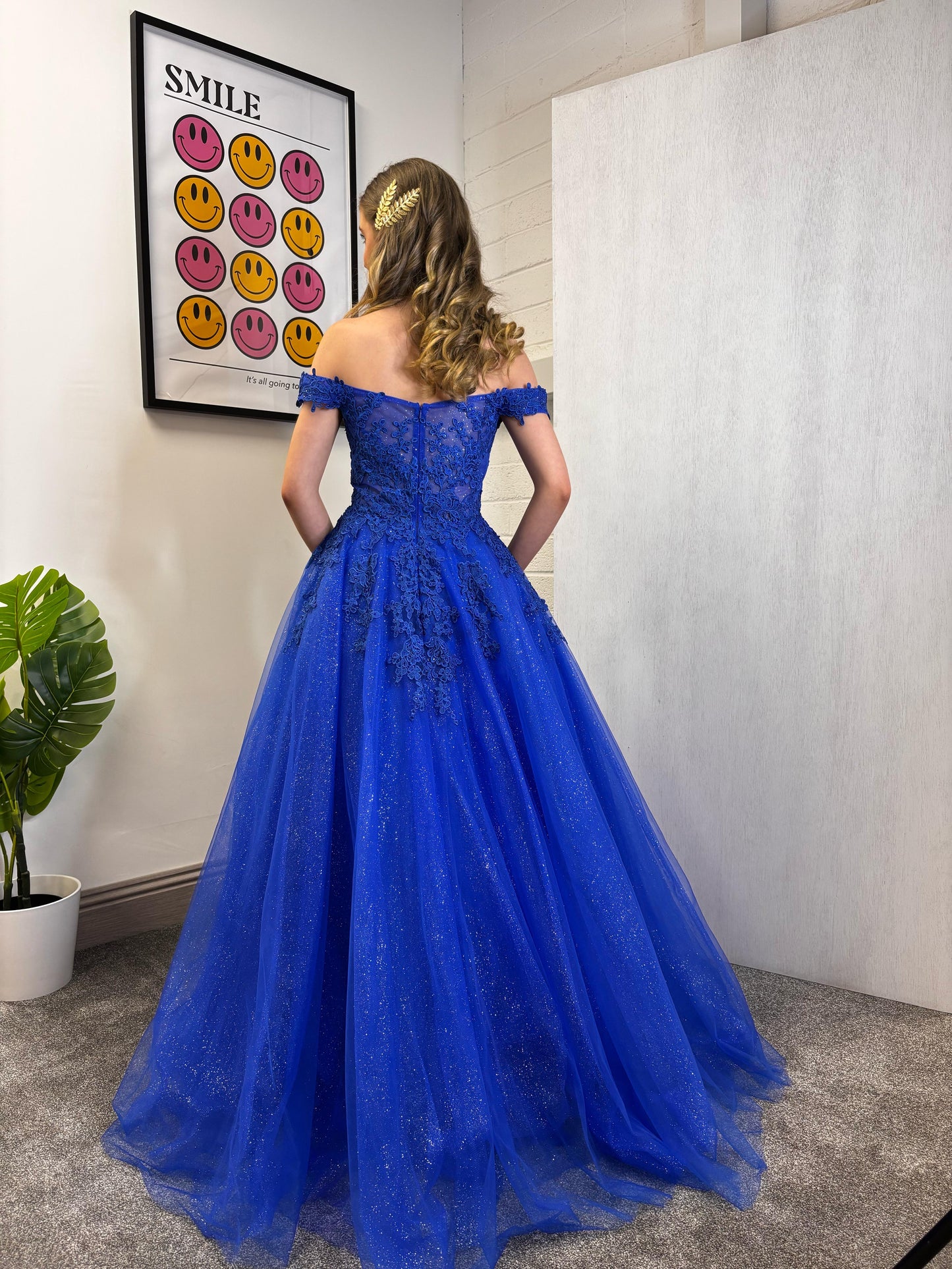 PRINCESS GOWN ROYAL BLUE