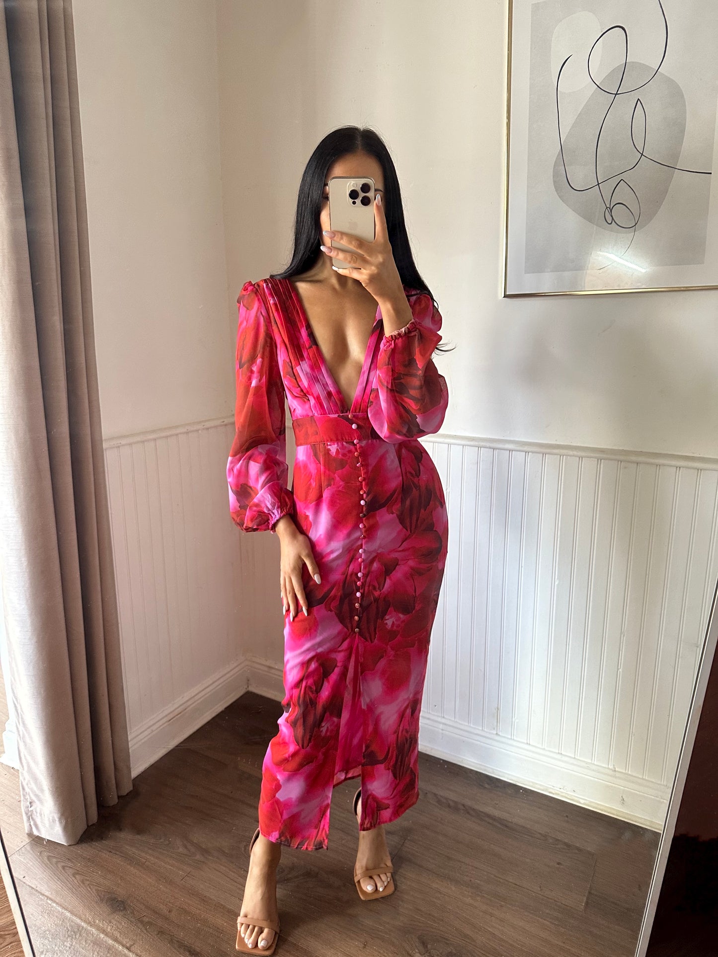 MIMI FLORAL MAXI DRESS