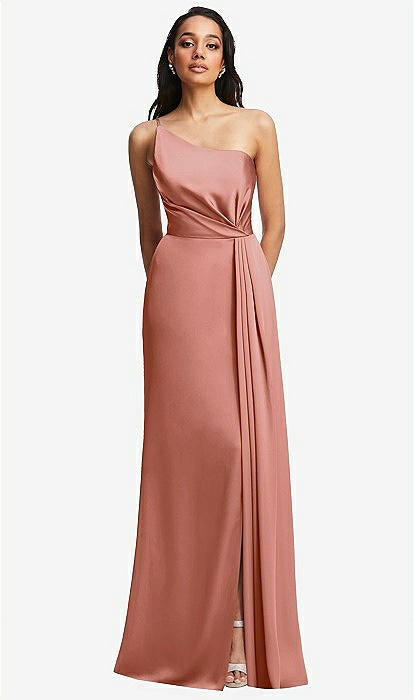 bridesmaid dresses dublin A-Line Chiffon Bridesmaid Dress with Ribbon Bow