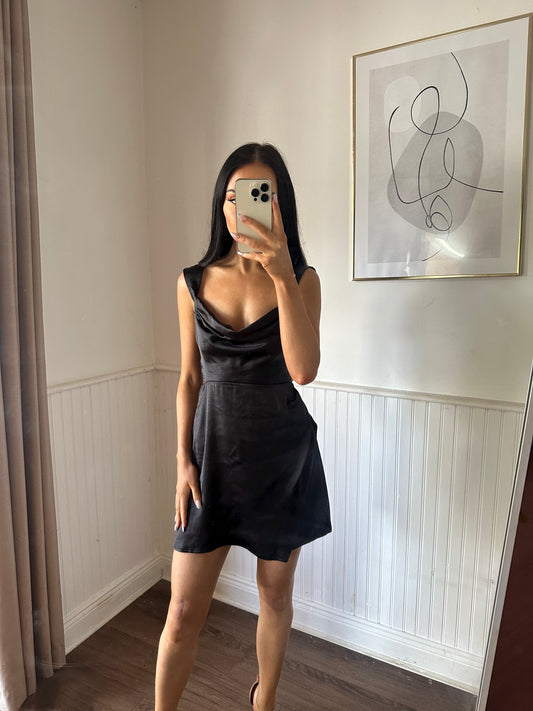 KIMMY MINI DRESS BLACK