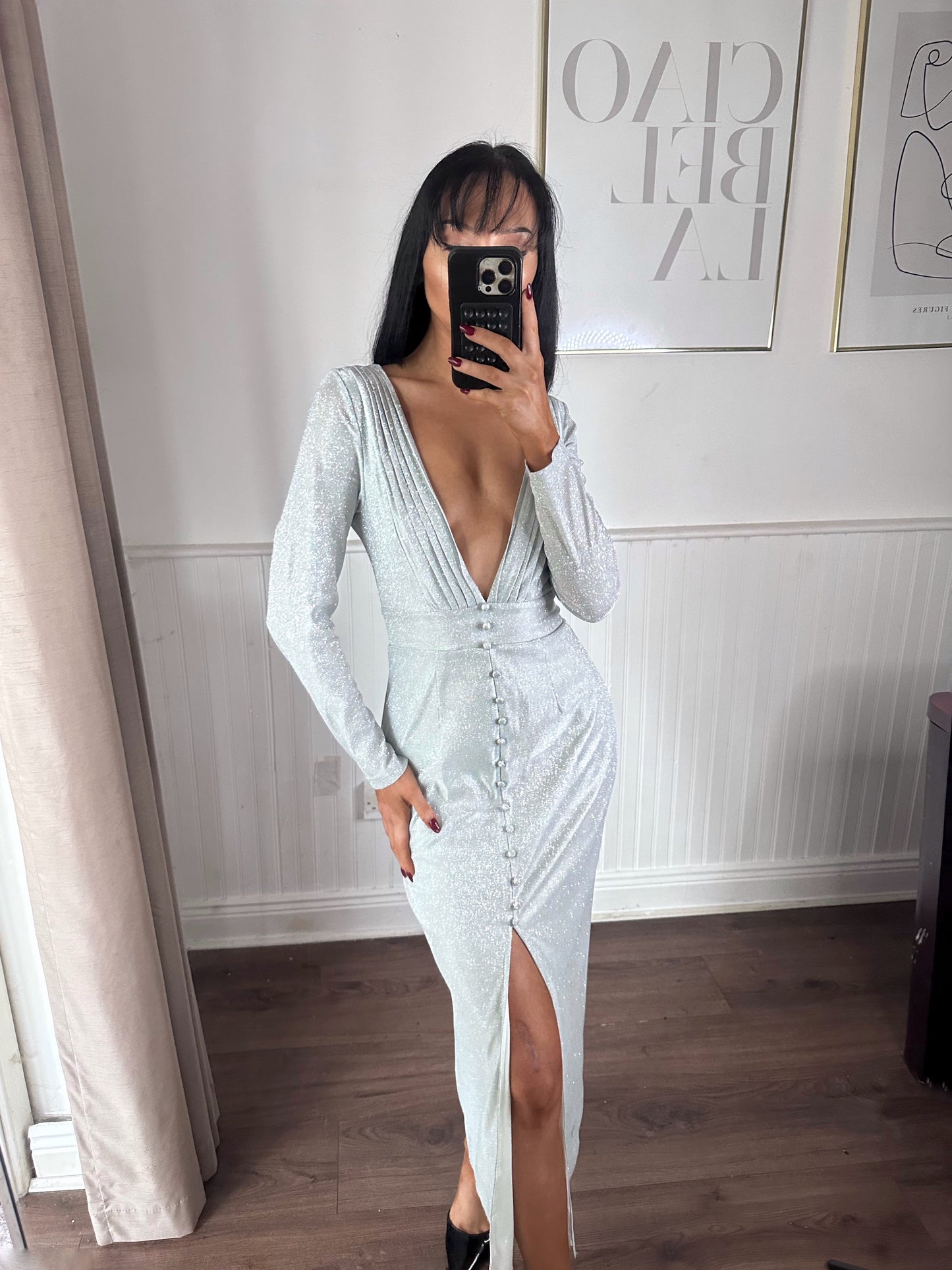 MIMI SILVER LUXE GLITTER