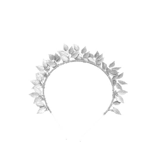 SILVER LEAF HAIRBAND
