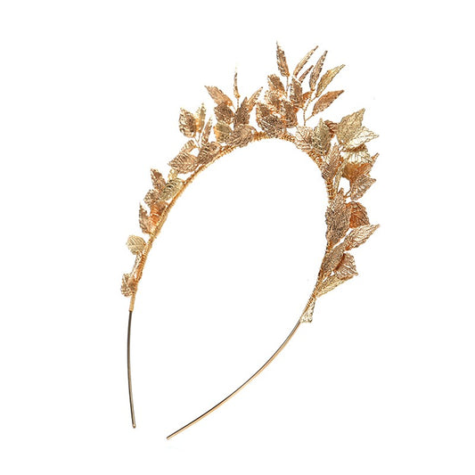 GOLD LEAF HAIR BAND