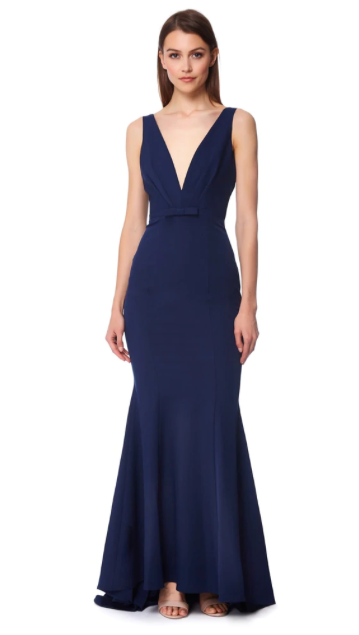 FREIDA GOWN NAVY EVENING WEAR DUBLIN
