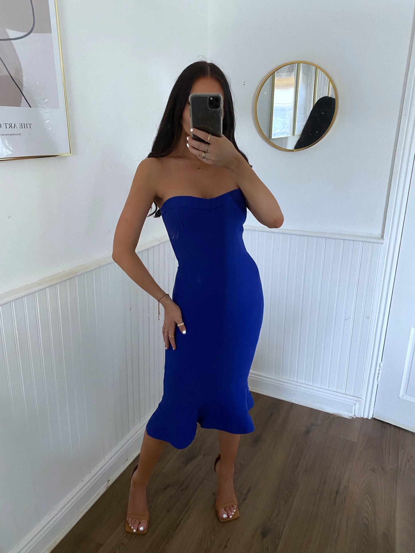 LAUREN DRESS COBALT BLUE