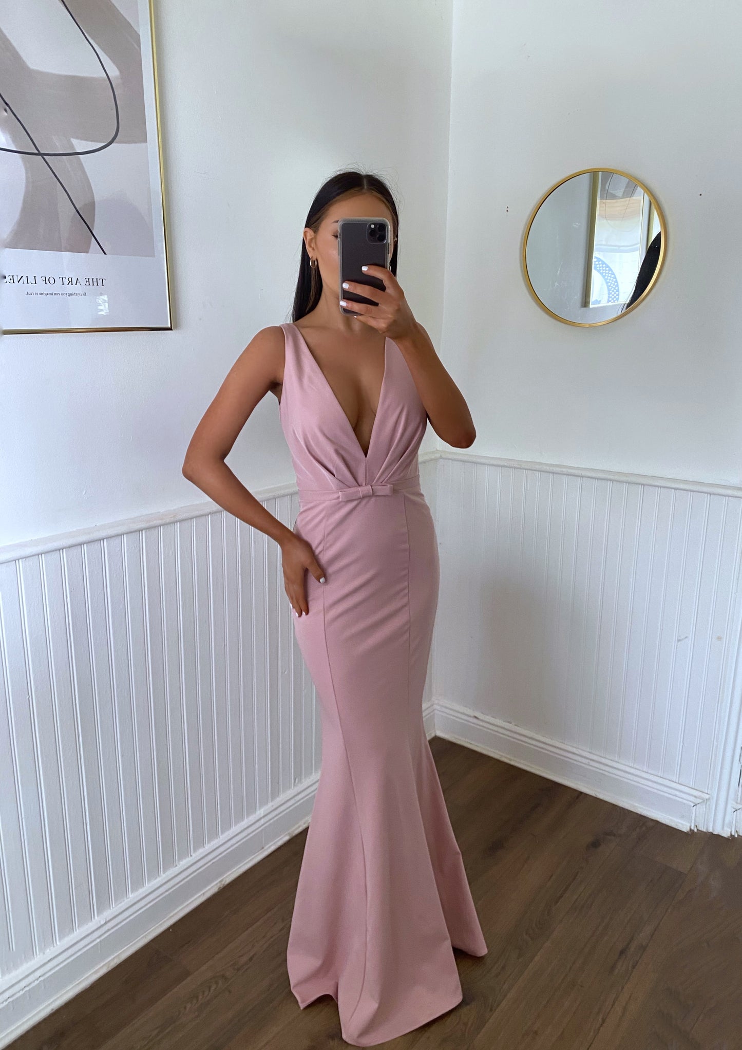 FRIEDA GOWN PINK DEBS DRESS DUBLIN
