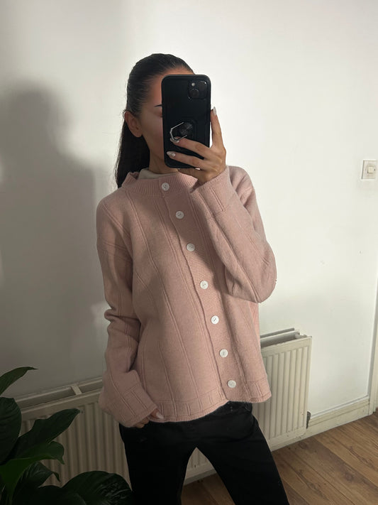 BABY PINK CARDIGAN