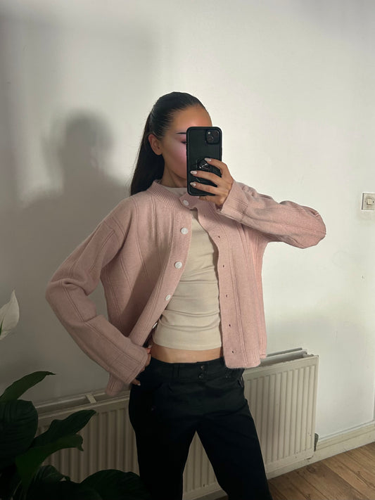 BABY PINK CARDIGAN