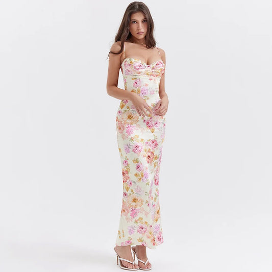 FLORAL MIDI DRESS