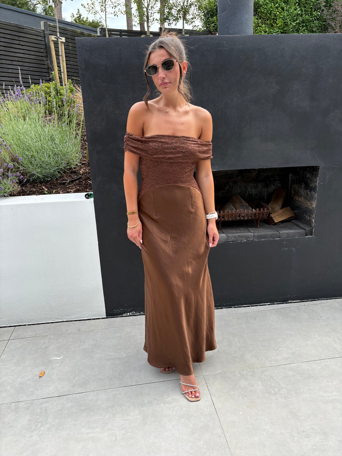 SAMPLE SALE DRESS BROWN