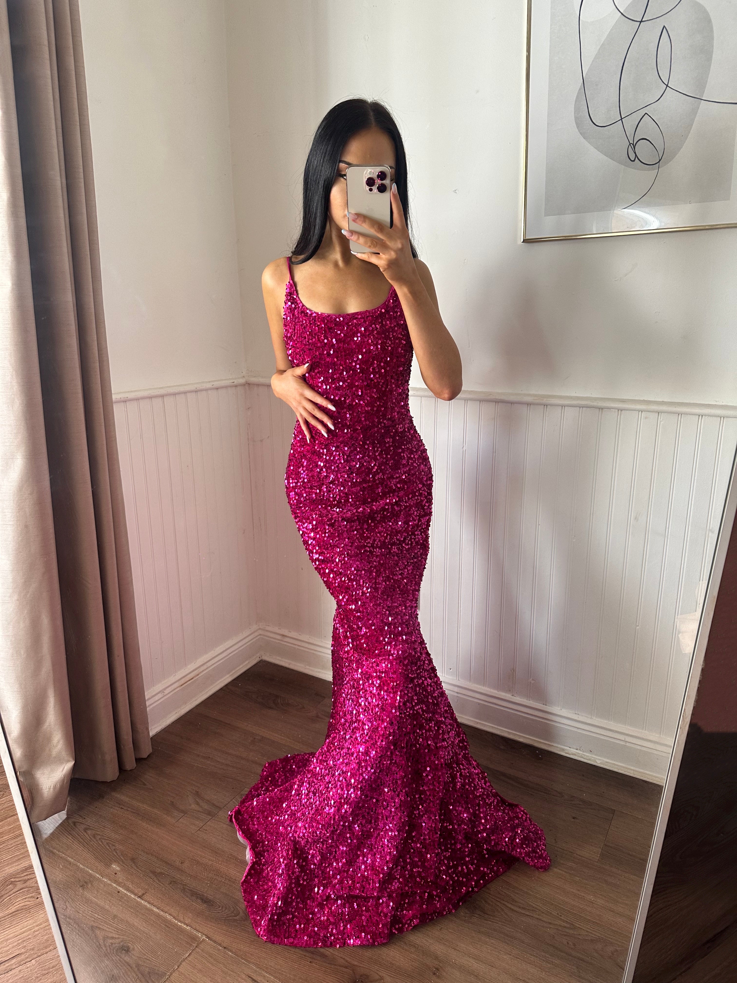 Mermaid debs clearance dress