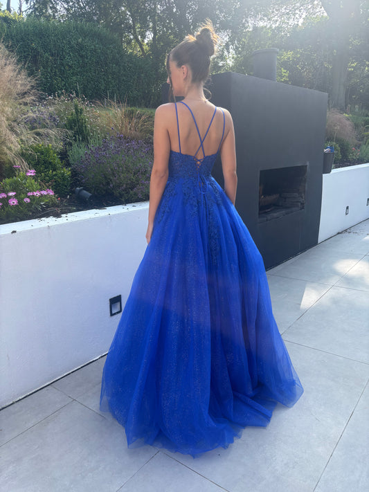PRINCESS GOWN ROYAL BLUE