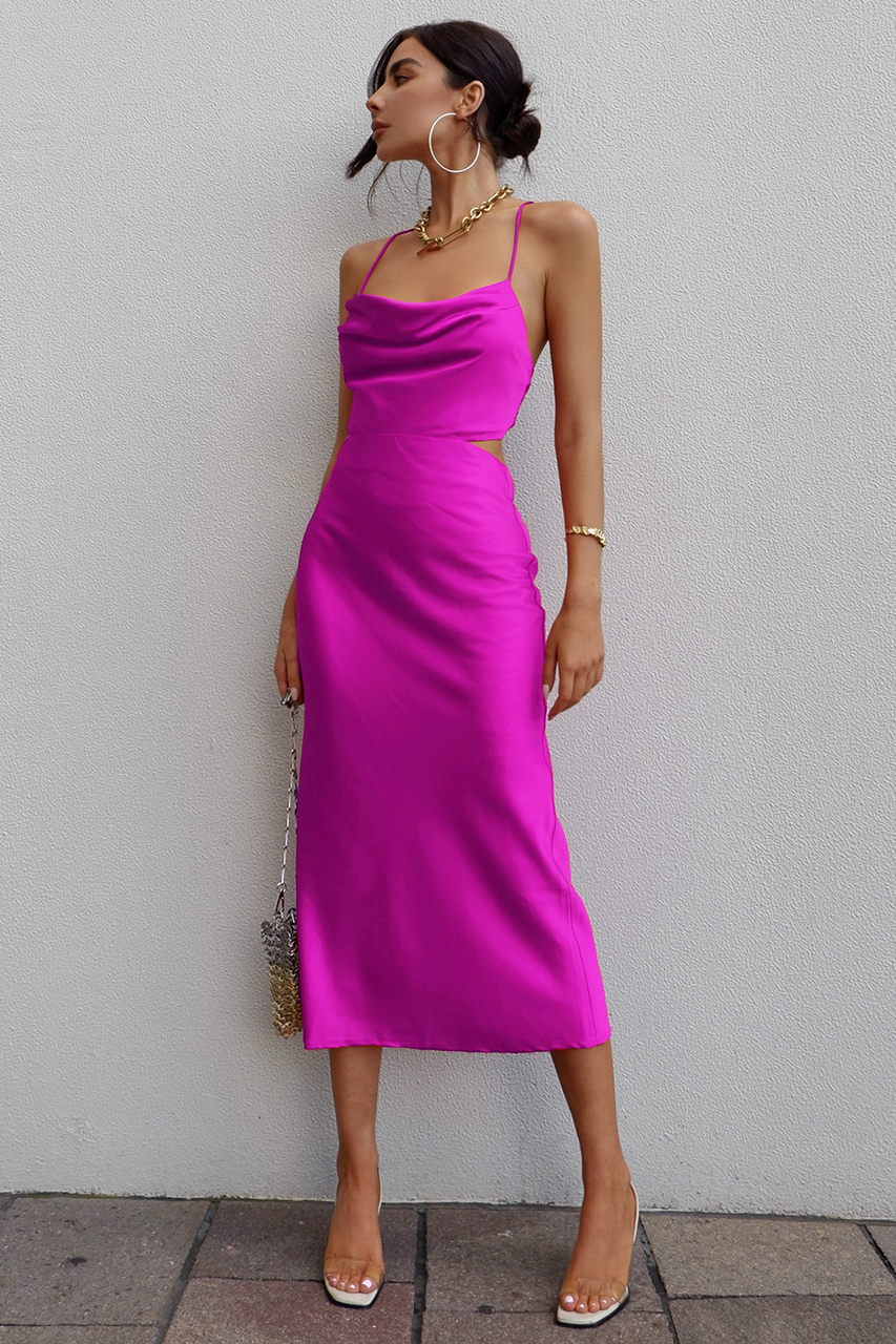 CHARIS DRESS ORCHID PINK- PRE ORDER FOR WEEK DELIVERING 9TH AUGUST