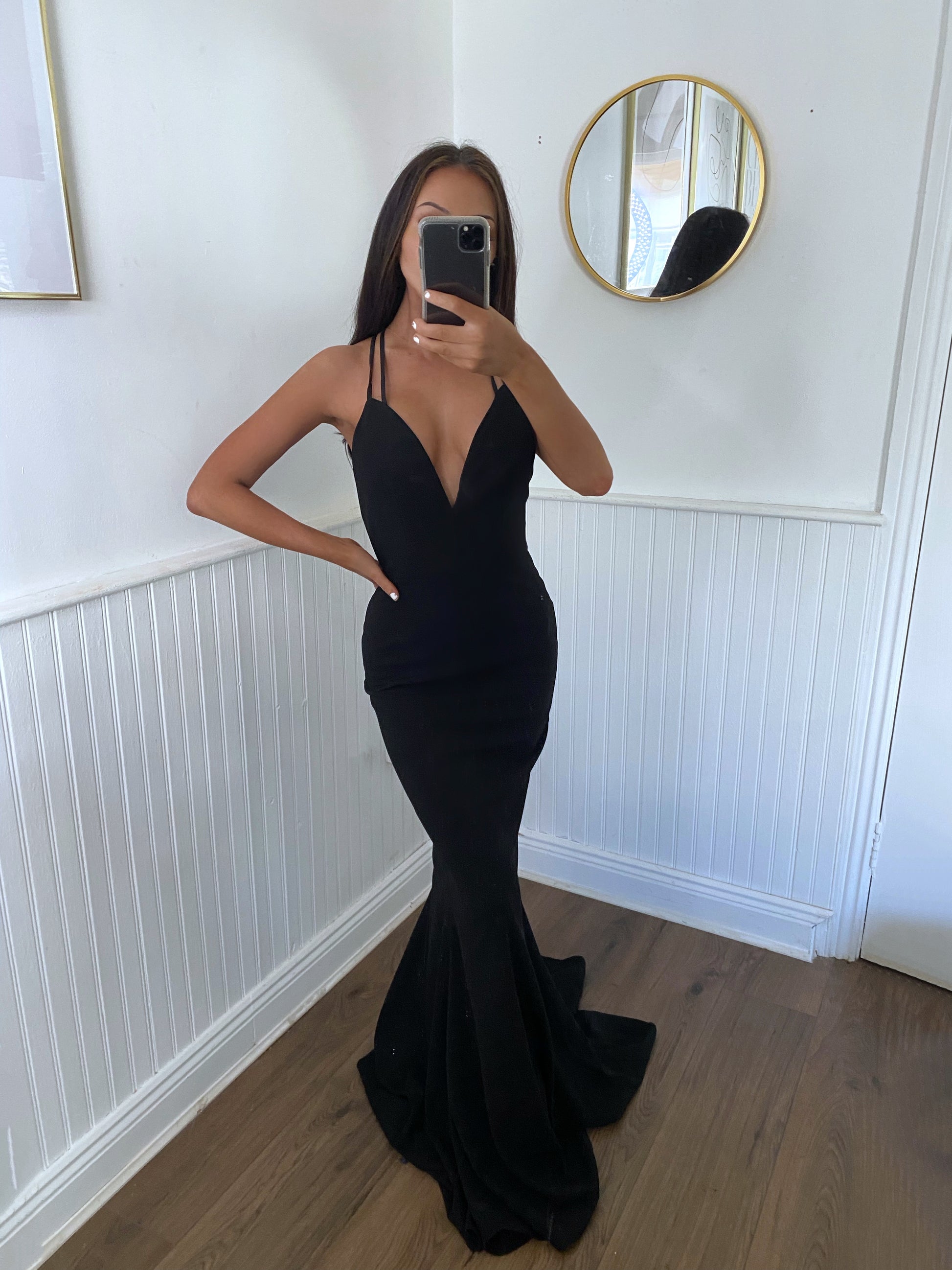 TROY GOWN BLACK DEBS DRESSES AND BLACK TIE BALL GOWN