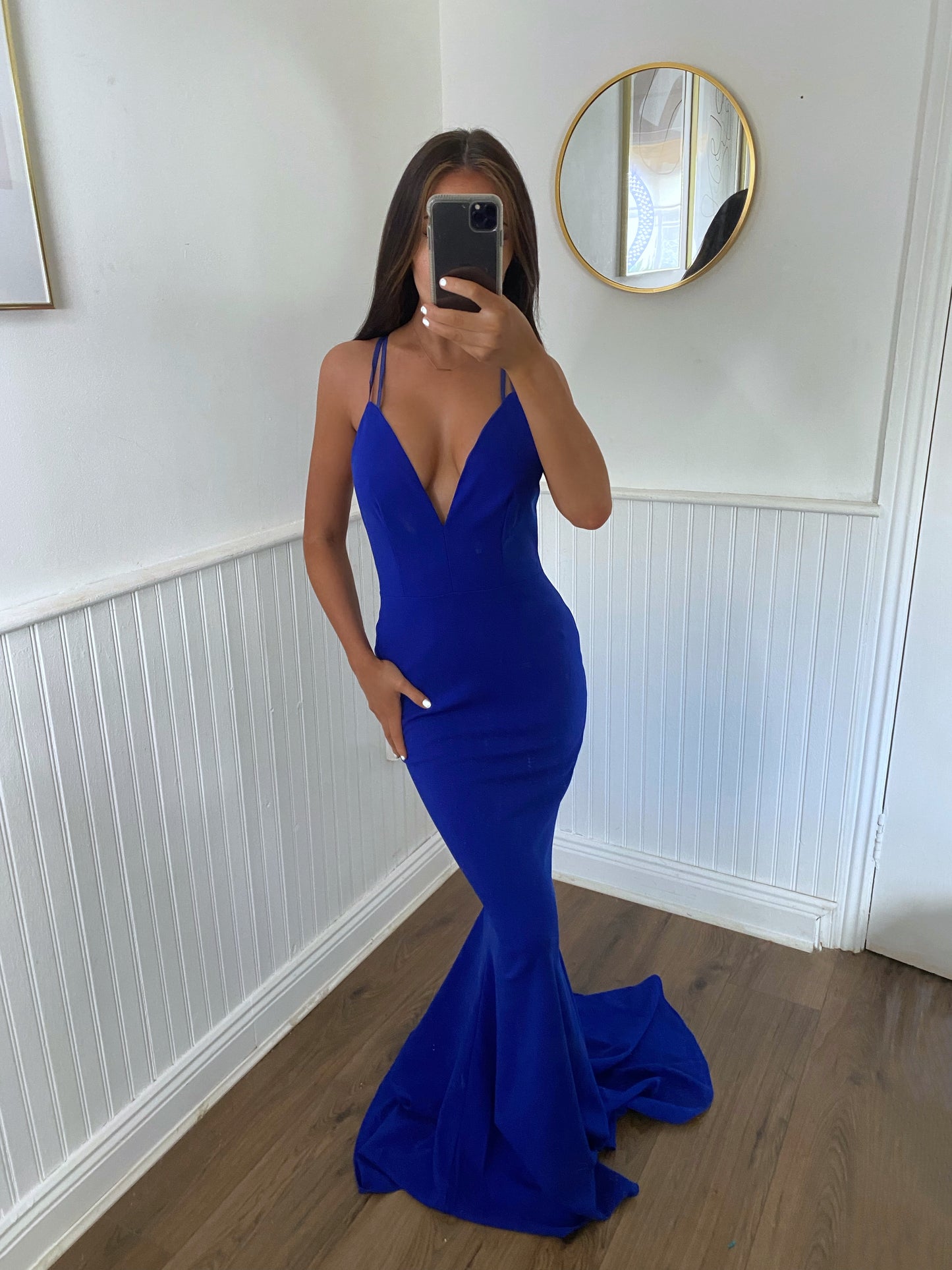 TROY GOWN ROYAL BLUE DEBS DRESSES DUBLIN